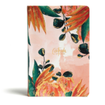 Biblia RVR1960 Centrada En Cristo, Floral Símil Piel: Biblia Devocional Para Mujeres