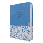 Biblia NTV Letra Grande Edición de Referencia Ultrafina Sentipiel Azul - Imagen 2