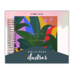 Biblia Para Ilustrar RVR 1960 Floral Símil Piel - Imagen 2