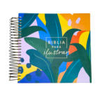 Biblia Para Ilustrar RVR 1960 Floral Símil Piel