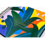 Biblia Para Ilustrar RVR 1960 Floral Símil Piel - Imagen 4