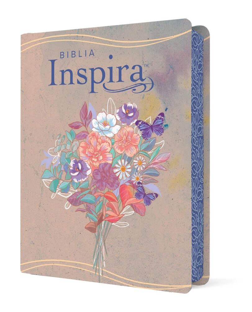 Biblia Inspira NTV con Filament SentiPiel, Acuarela rosa - Imagen 5