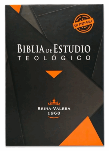 Biblia de Estudio Teológico RVR1960 piel genuina negra letra grande