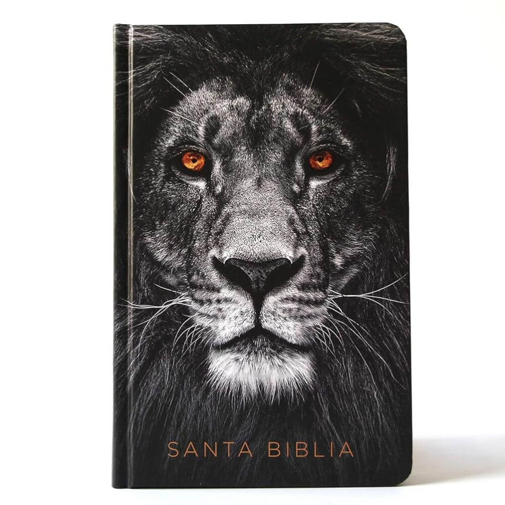 Biblia RVR 1960 León de Judá Tapa Dura Letra Grande - Imagen 2