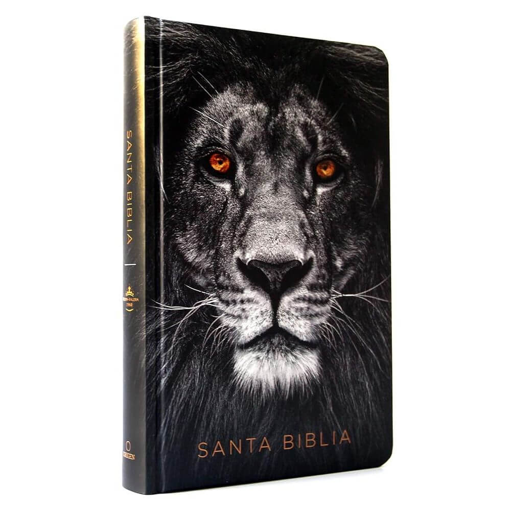 Biblia RVR 1960 León de Judá Tapa Dura Letra Grande - Imagen 5
