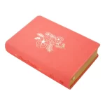 Biblia Devocional Mujer Verdadera Letra Grande RVR1960: Duotono Coral Cubierta de piel - Imagen 4