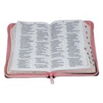 Biblia Reina Valera 1960 Chica Letra Grande Imitación Piel Rosa Marrón [RVR046cLSGiPJRTI] - Imagen 4