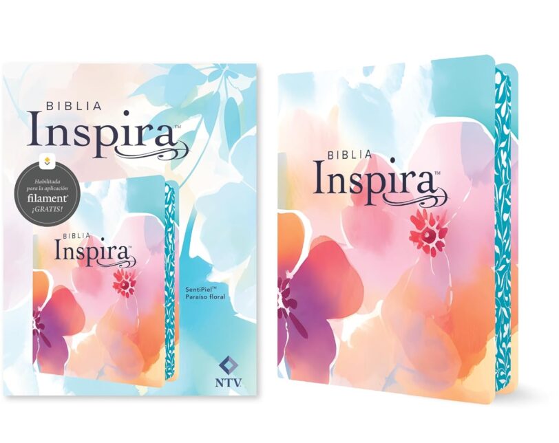 Biblia Inspira Ntv Con Filament Sentipiel, Paraíso Floral - Imagen 2