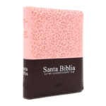 Biblia Reina Valera 1960 Chica Letra Grande Imitación Piel Rosa Marrón [RVR046cLSGiPJRTI] - Imagen 2