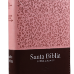 Biblia Reina Valera 1960 Tamaño Bolsillo Letra Mediana Imitación Piel Rosa Marrón (RVR26cLSGiPJRZTI) - Imagen 2