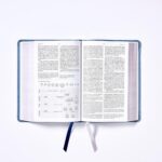 Biblia de Estudio NBLA, Interior a dos colores, Leathersoft, Gris, Comfort Print - Imagen 5
