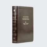 Biblia de Estudio Patrística RVR, Imitación Piel Marrón Con Índice - Imagen 6