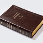 Biblia de Estudio Patrística RVR, Imitación Piel Marrón Con Índice - Imagen 5