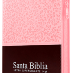 Biblia Reina Valera 1960 Mediana Letra Gigante Imitación Piel Rosa Marrón [RVR066cLSGiPJRTI] - Imagen 2