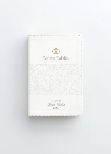Biblia RVR60 de Bodas Canto Dorado PJR Con Caja De Lujo Tamaño Manual