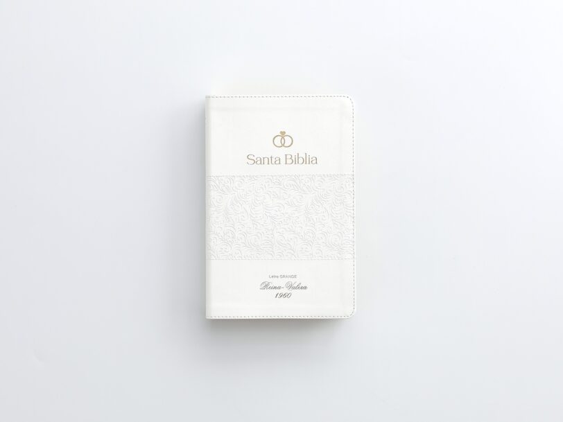Biblia RVR60 de Bodas Canto Dorado PJR Con Caja De Lujo Tamaño Manual