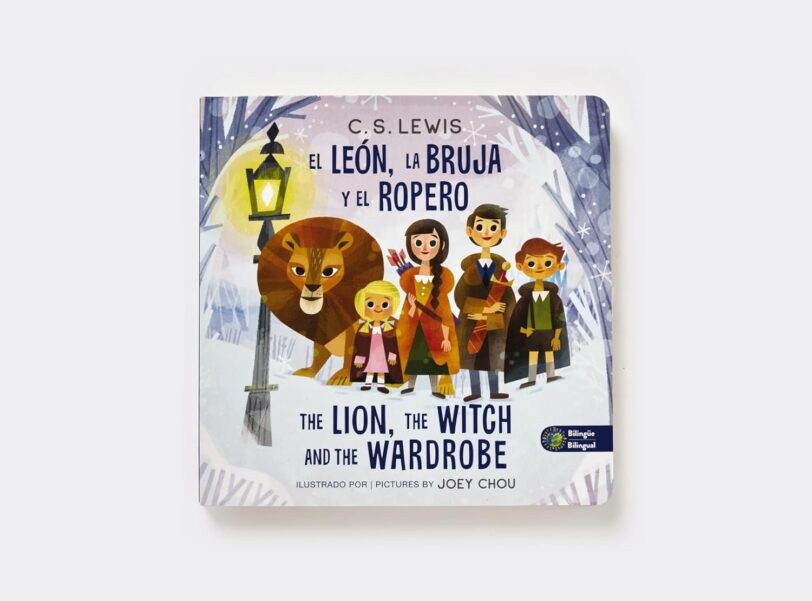 El león, la bruja y el ropero, Libro de cartón bilingüe - Imagen 7