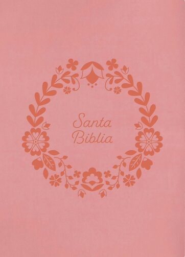Biblia Reina Valera 1960 para Regalos y Premios. Símil piel, rosa