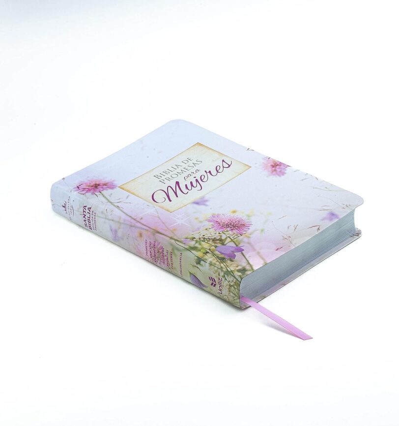 Biblia de Promesas RVR1960 Para Mujeres, Piel especial, Floral - Imagen 4