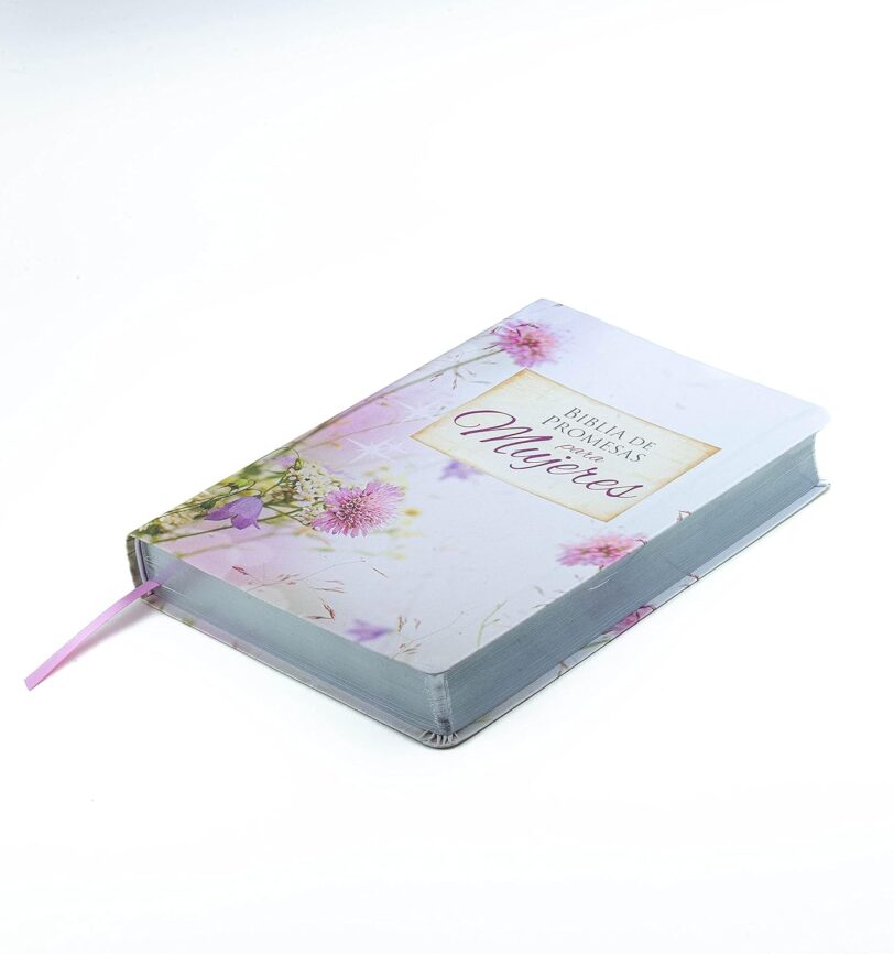 Biblia de Promesas RVR1960 Para Mujeres, Piel especial, Floral - Imagen 3