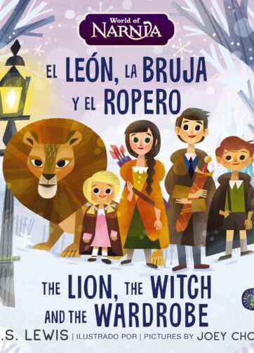 El león, la bruja y el ropero, Libro de cartón bilingüe
