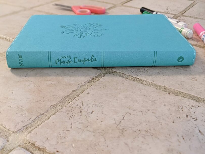 Biblia de la Mamá Ocupada NVI, Leathersoft, Turquesa, Palabras de Jesús en Rojo, Comfort Print: Inspiración diaria aun cuando solo tienes un minuto - Imagen 19