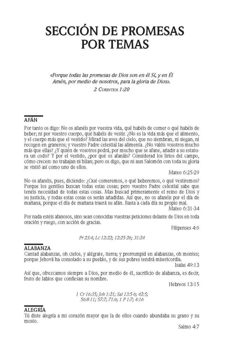 Biblia de Promesas RVR1960 Para Mujeres, Piel especial, Floral - Imagen 15