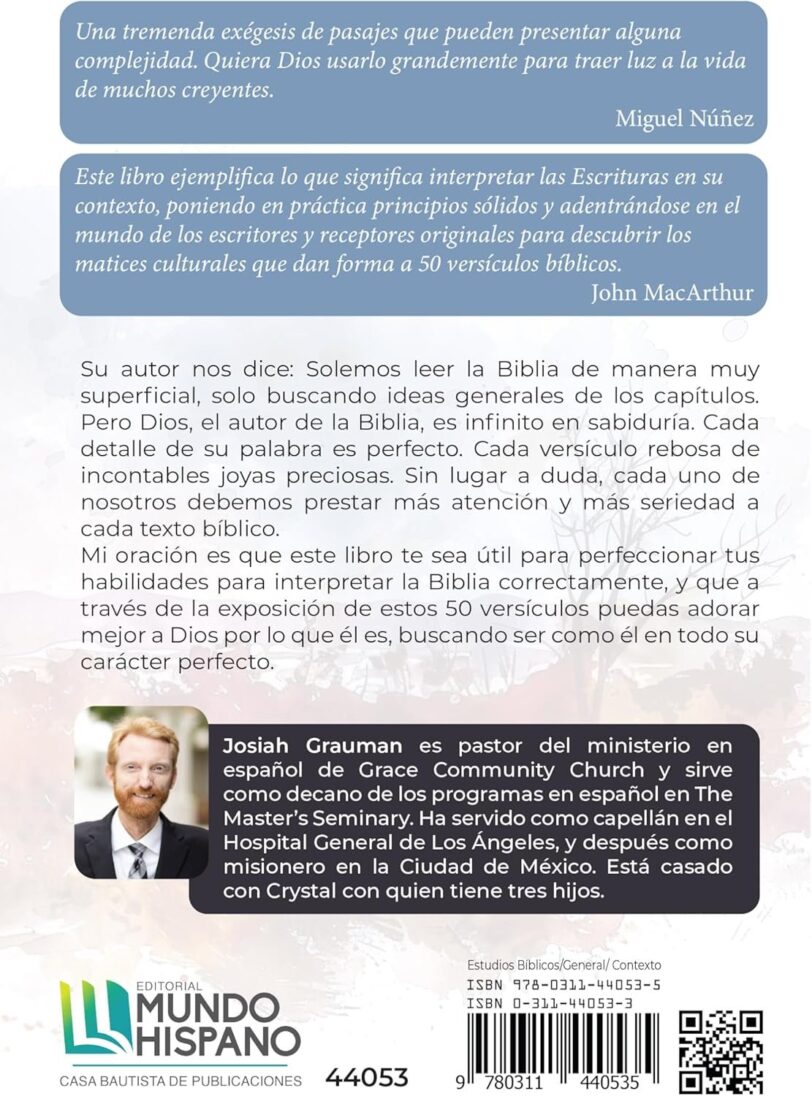 Textos en su Contexto 50 Versículos explicados a la luz de su contexto bíblico - Imagen 2