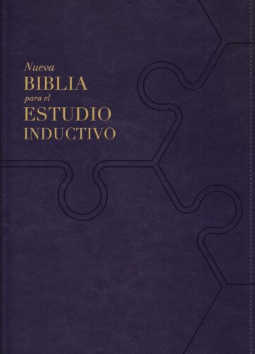 Biblia NBLA estudio inductivo Leathersoft morado portada
