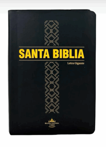 Biblia Reina Valera 1960 Mediana Letra Gigante Tapa Semiflexible Negro [RVR.61ecLGiPJR]