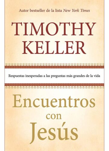 Libro cristiano Encuentros con Jesús para estudio bíblico