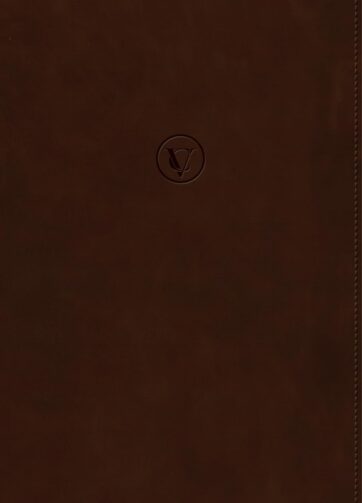 Biblia César Vidal RVR1960 café símil piel portada