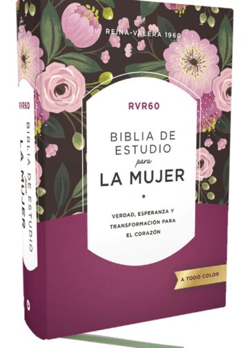biblia mujer rvr1960 tapa dura floral