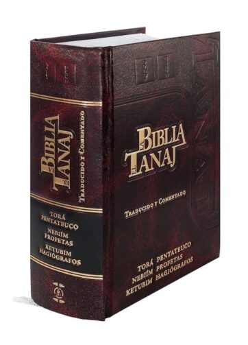 Biblia Tanaj traducida y comentada edición física en español