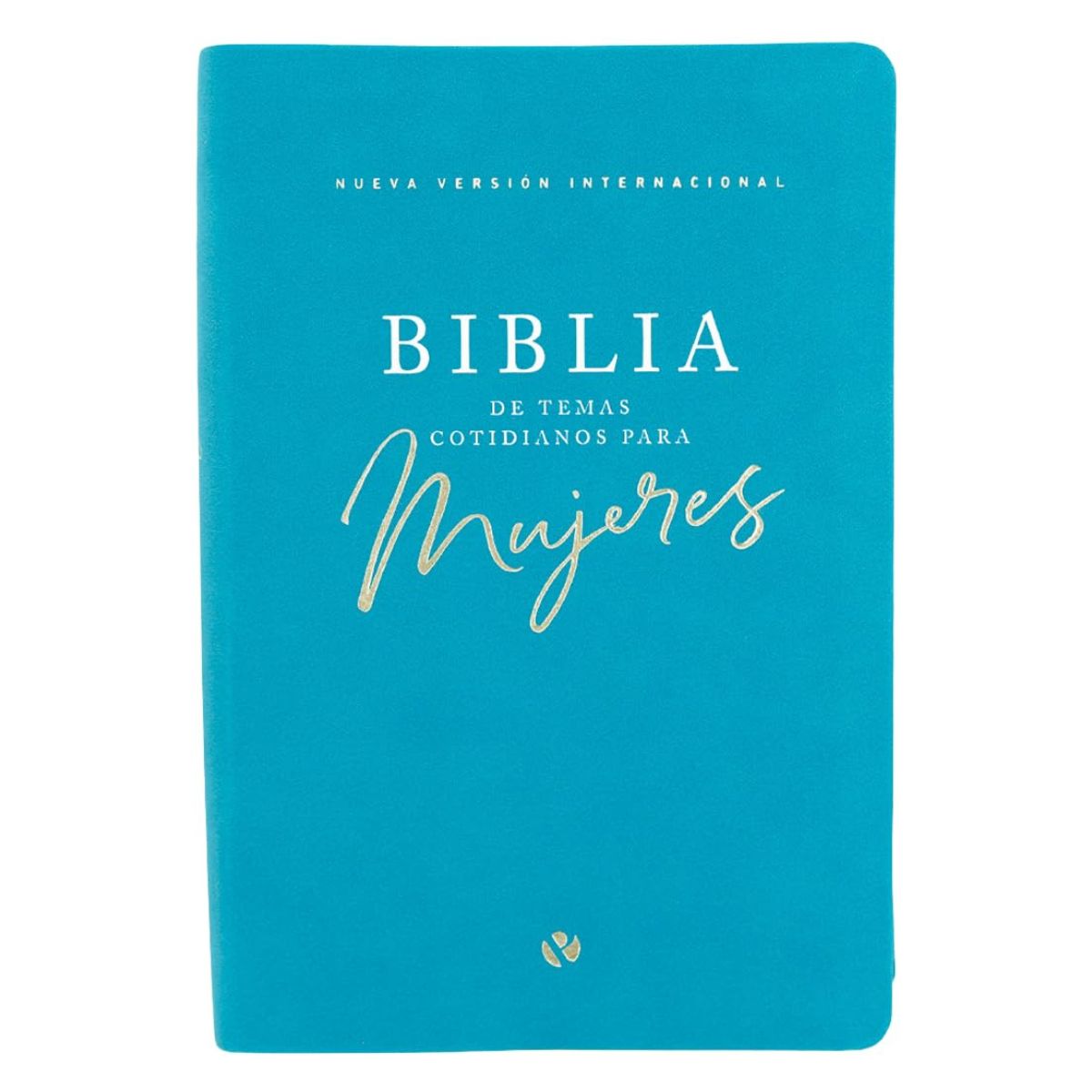 Biblia NVI temas cotidianos para mujeres imitación piel turquesa