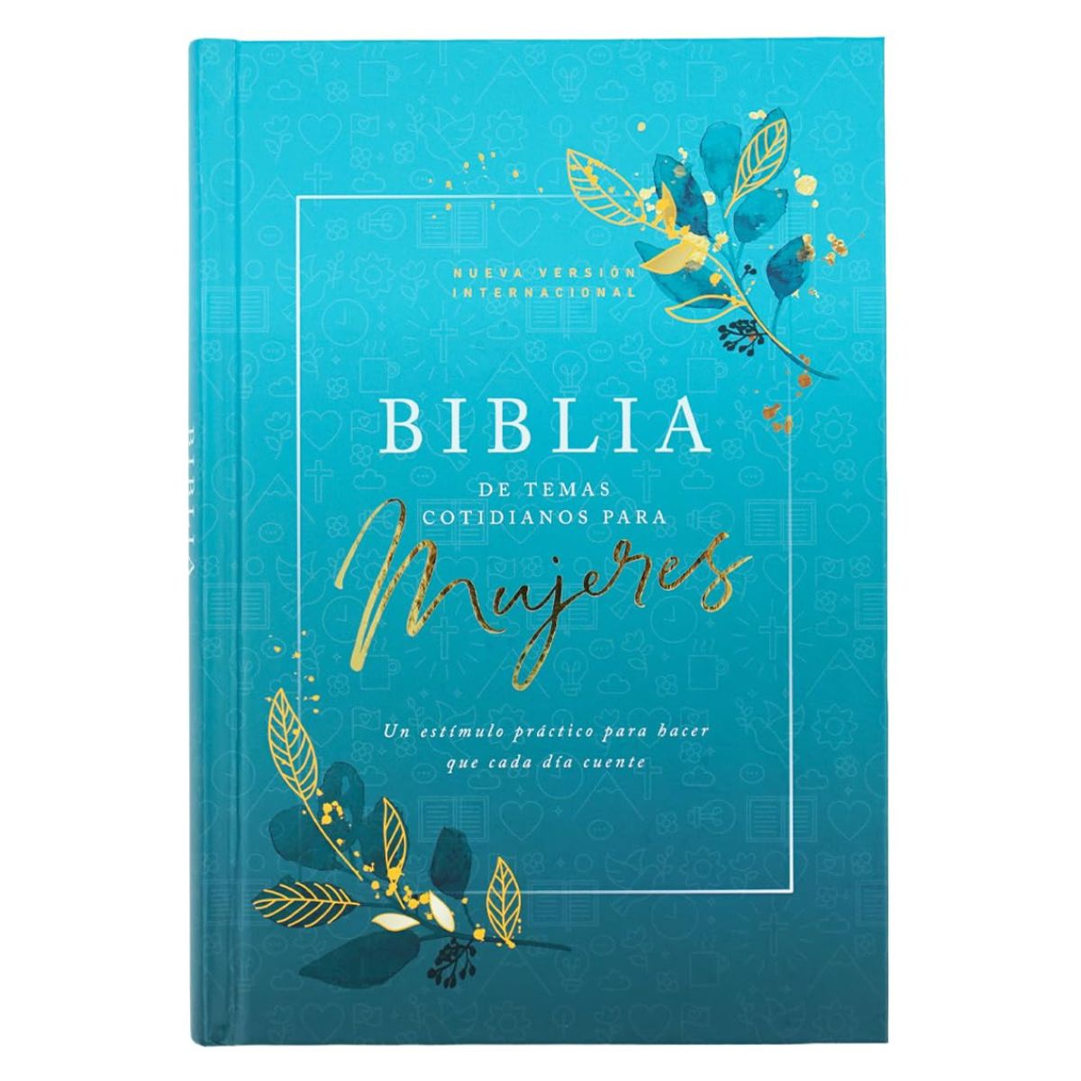 Biblia NVI temas cotidianos para mujeres tapa dura turquesa