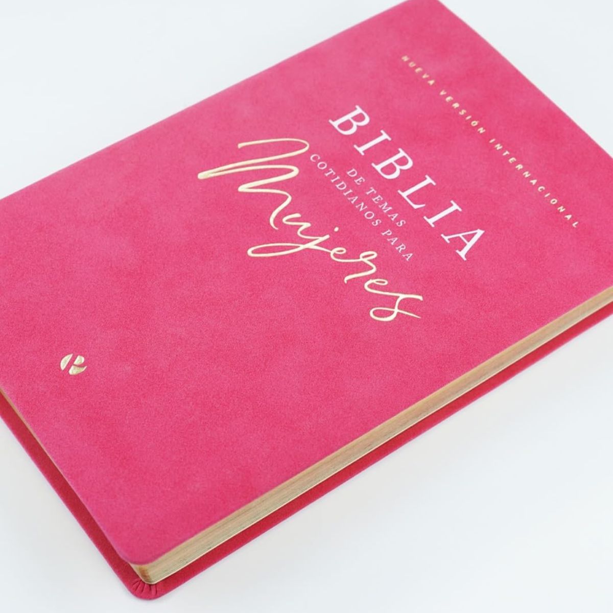 Biblia NVI Temas Cotidianos Para Mujeres, Piel especial, Rosa - Imagen 2