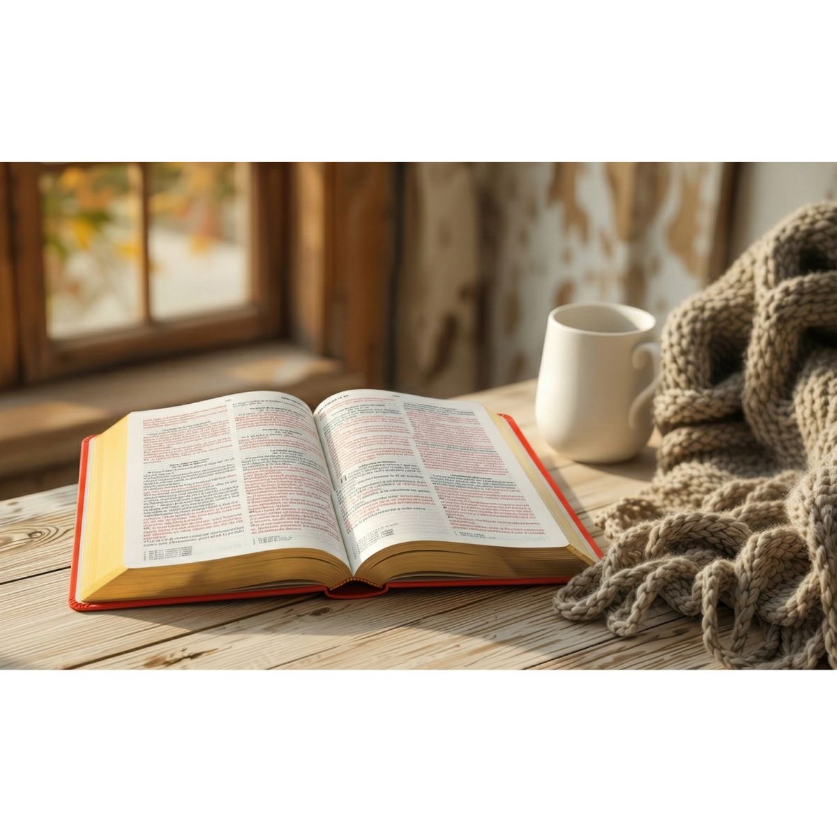 Biblia RVR1960 Obsequios y Premios Letra Grande Imitación Piel Coral - Imagen 7