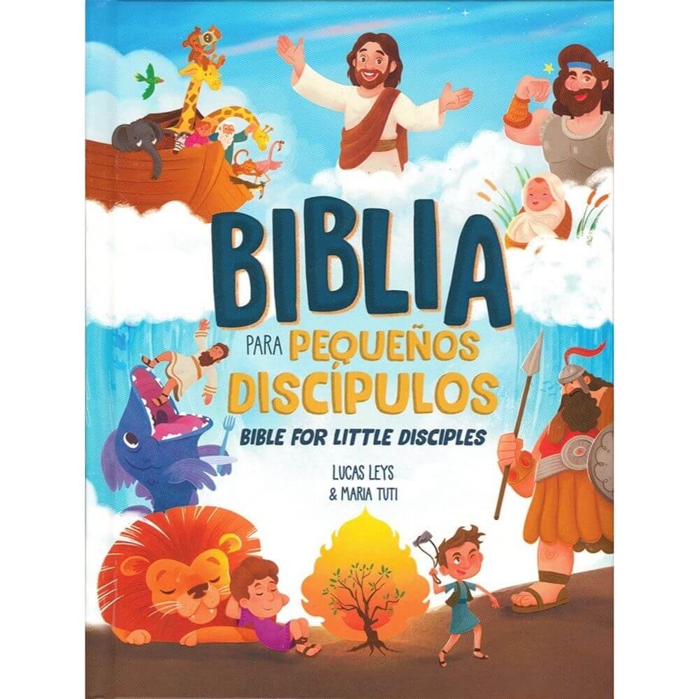 Biblia para pequeños discípulos bilingüe portada física