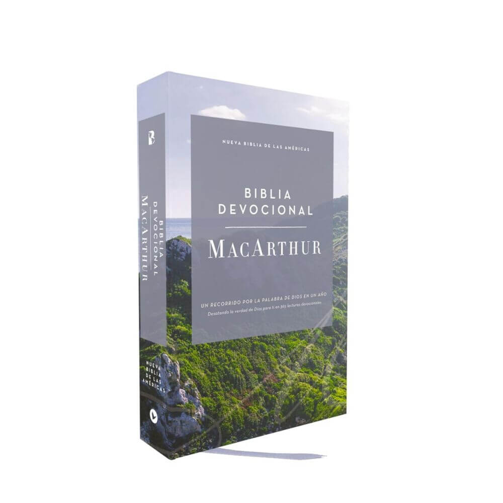 Biblia Devocional MacArthur NBLA tapa dura edición física