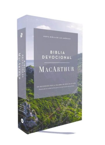 Biblia Devocional MacArthur Rústica NBLA portada física