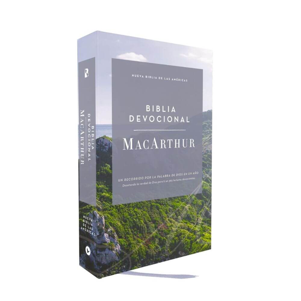 Biblia Devocional MacArthur Rústica NBLA portada física