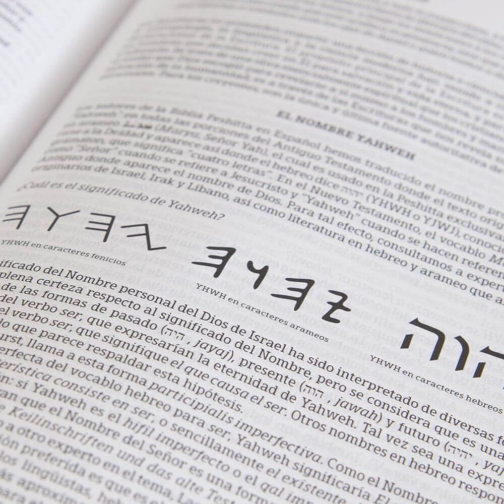 Biblia Peshitta Tapa Dura - Imagen 7