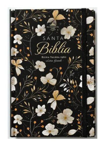 Biblia RVR1960 Primavera Negra en tapa dura